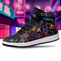 Tokyo Neon Style JD1 High Top Shoes 