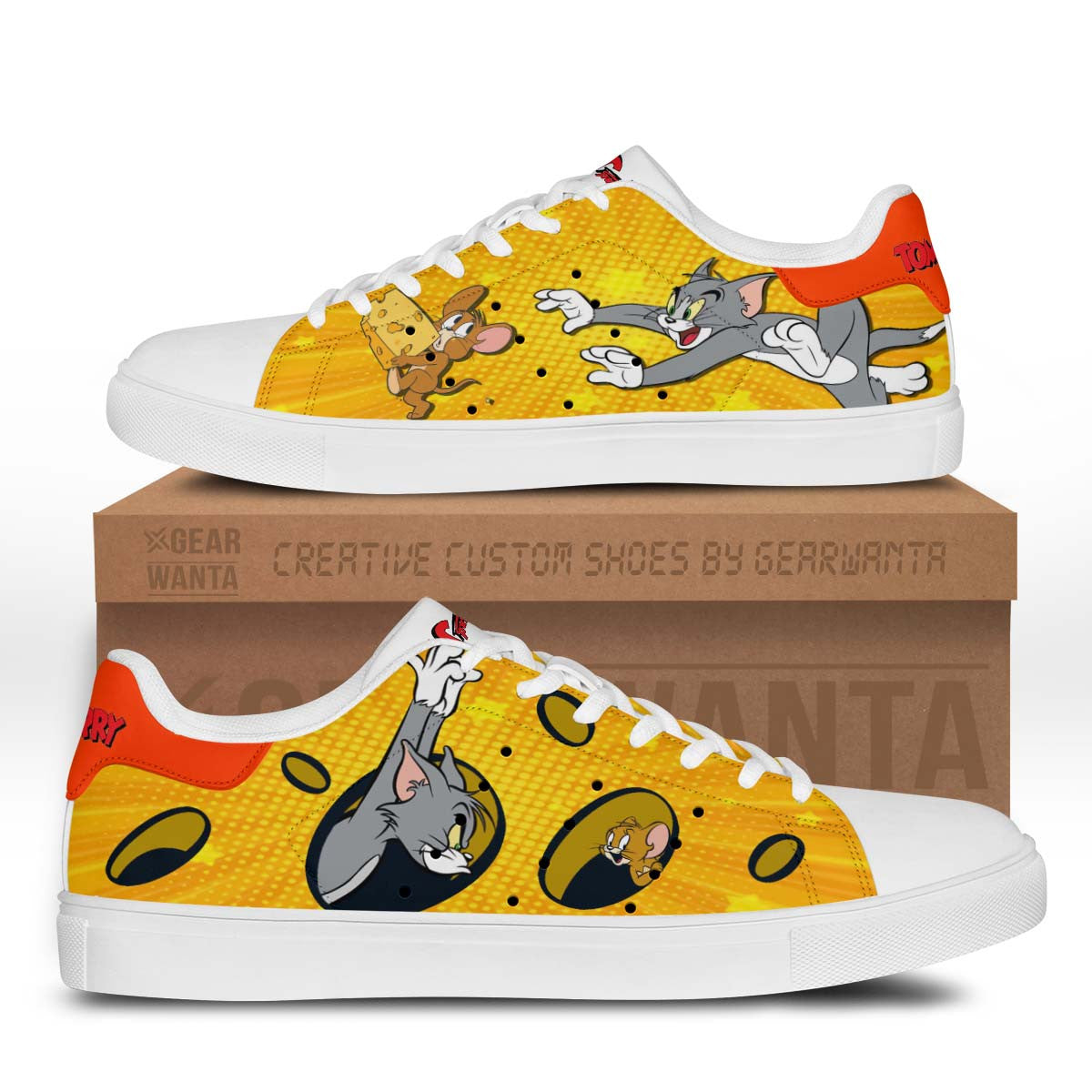 Tom & Jerry Jerry Stan Shoes Custom-Gear Wanta