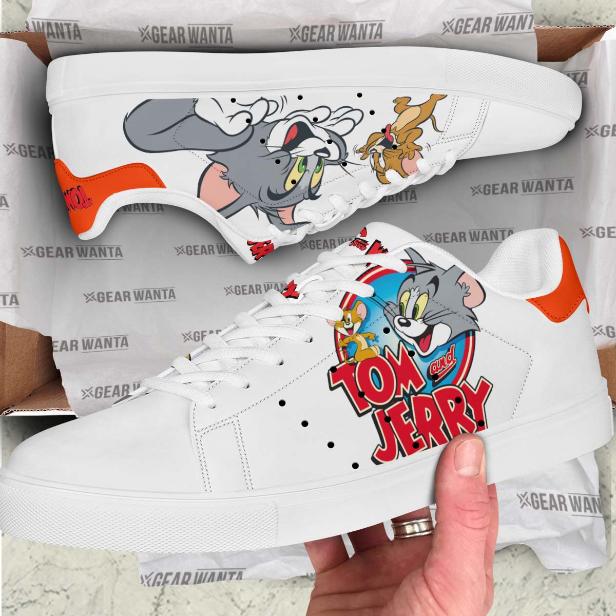 Tom & Jerry Stan Shoes Custom-Gear Wanta