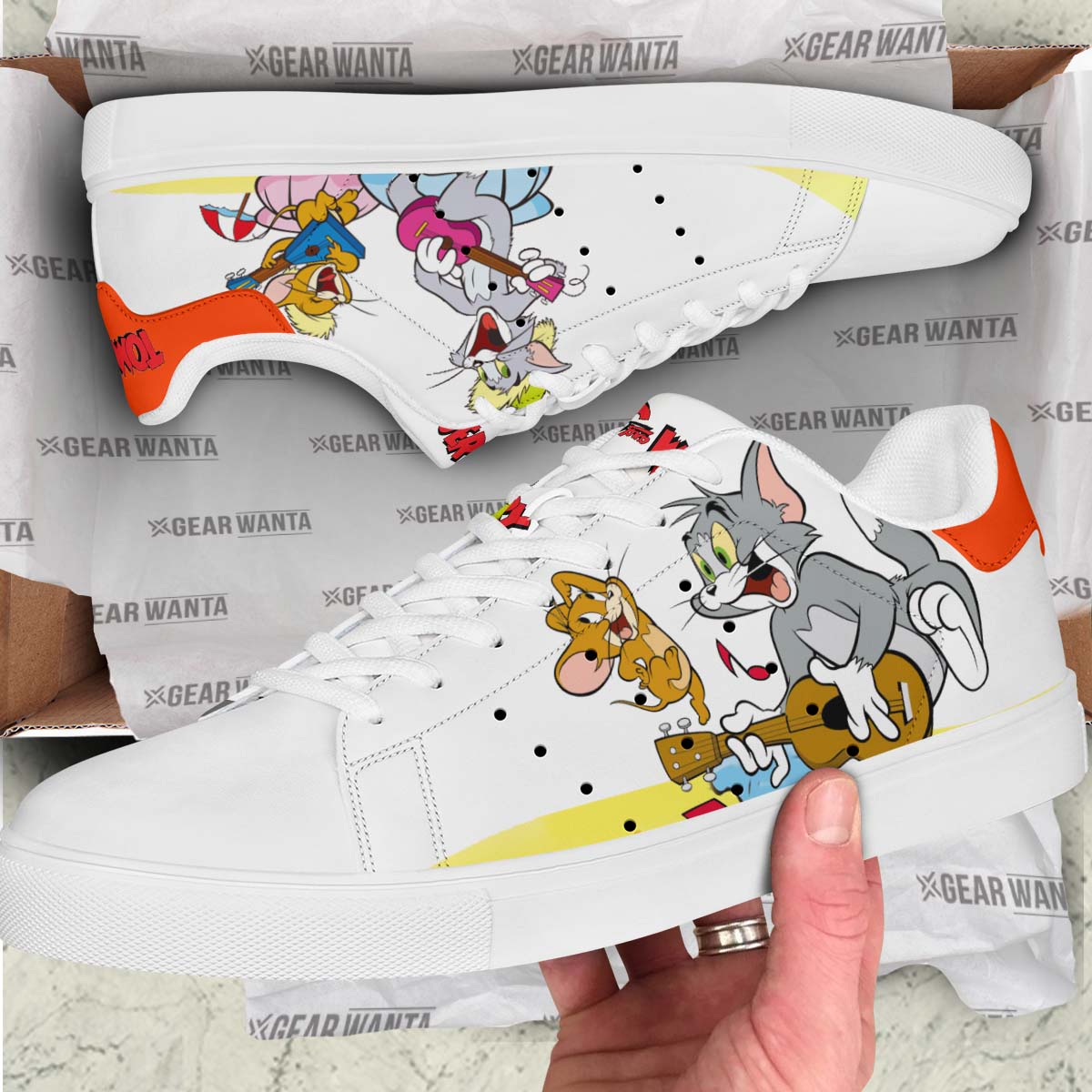 Tom & Jerry Stan Shoes Custom-Gear Wanta