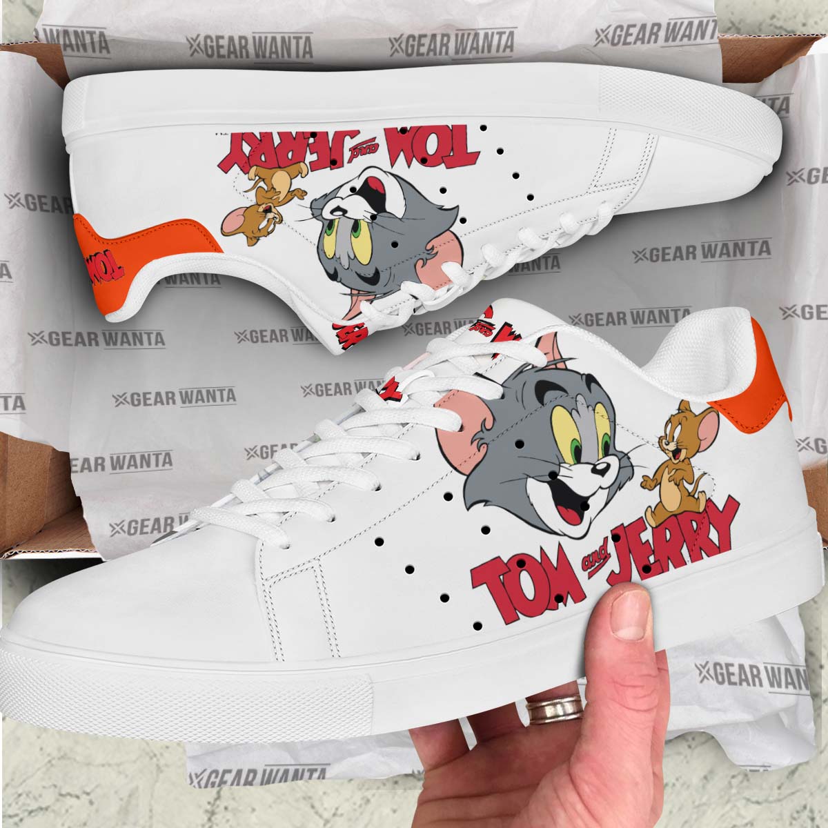 Tom & Jerry Tom Stan Shoes Custom-Gear Wanta