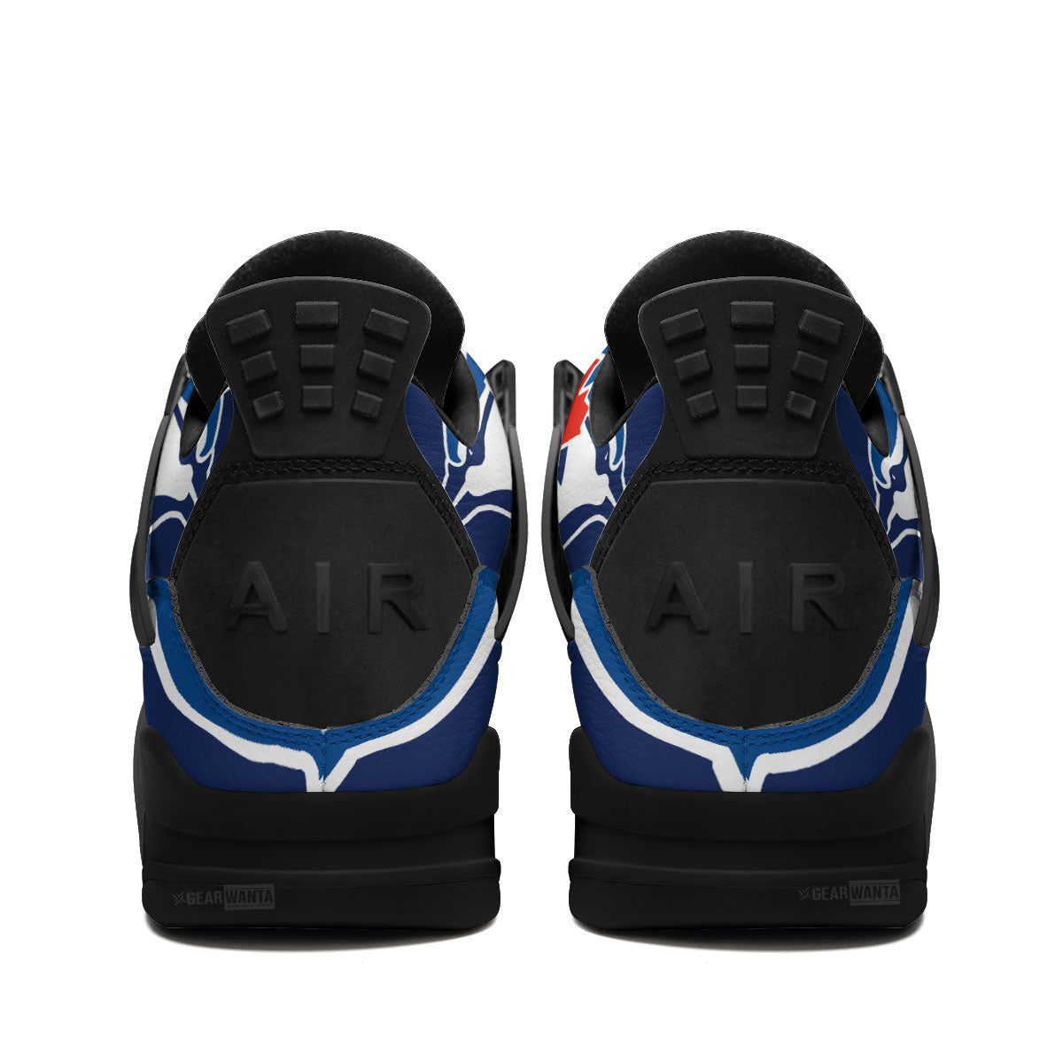 Toronto Blue Jays Aj4 Sneakers Custom Shoes-Gear Wanta