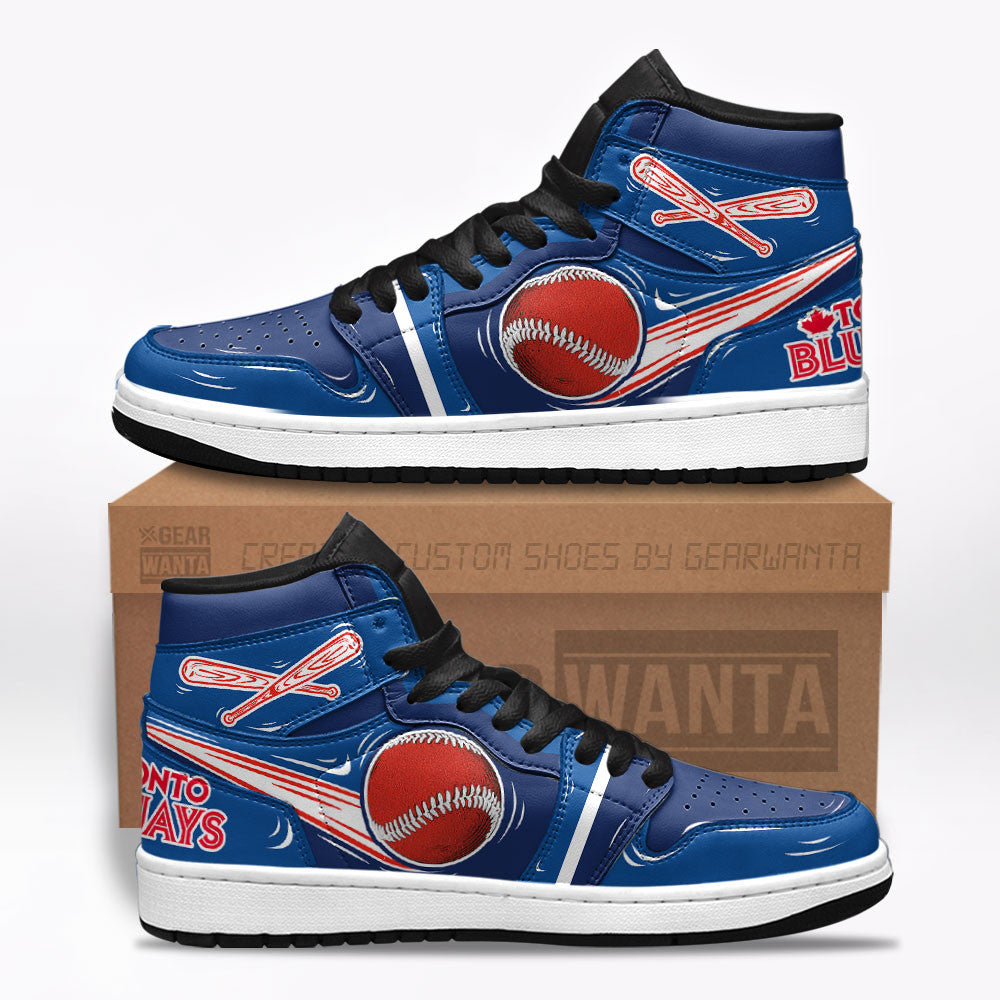 Toronto Blue Jays Shoes Custom Gifts Idea For Fans TT13-Gear Wanta