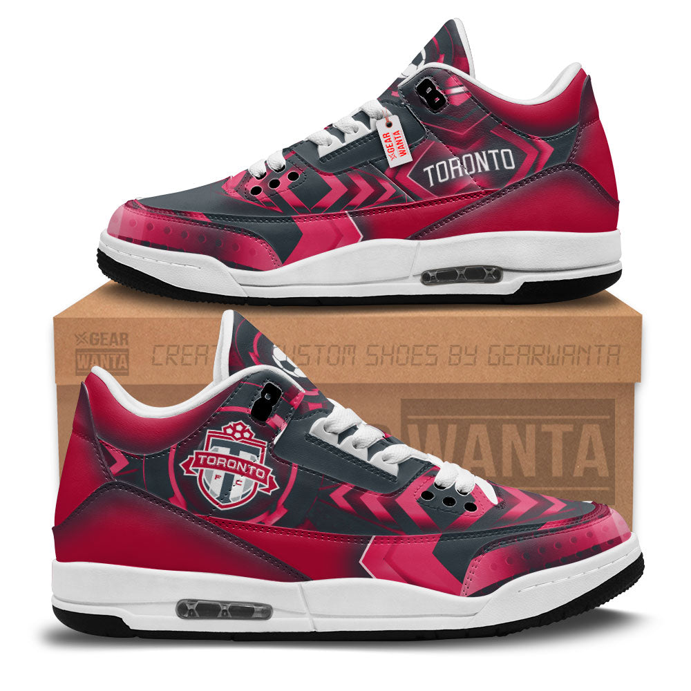 Toronto FC J3 Sneakers Custom Shoes-Gear Wanta