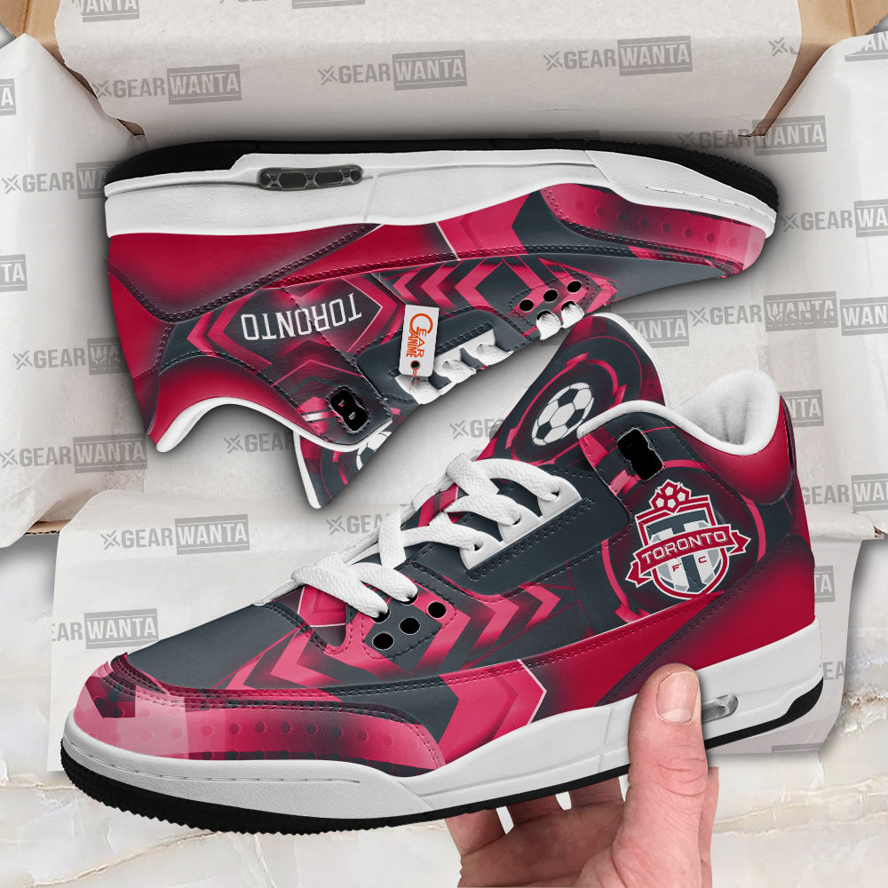 Toronto FC J3 Sneakers Custom Shoes-Gear Wanta