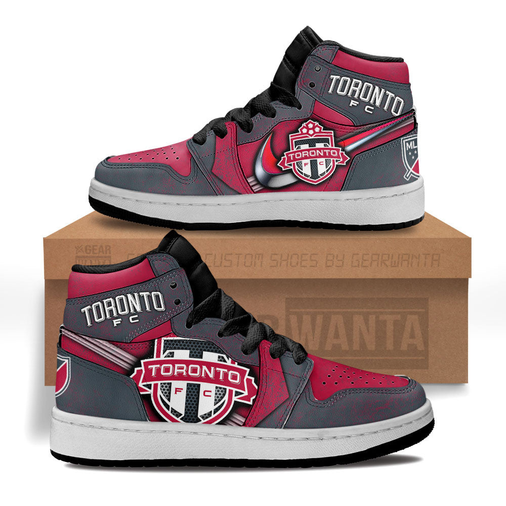 Toronto FC Kid J1 Sneakers Custom Shoes For Kids-Gear Wanta