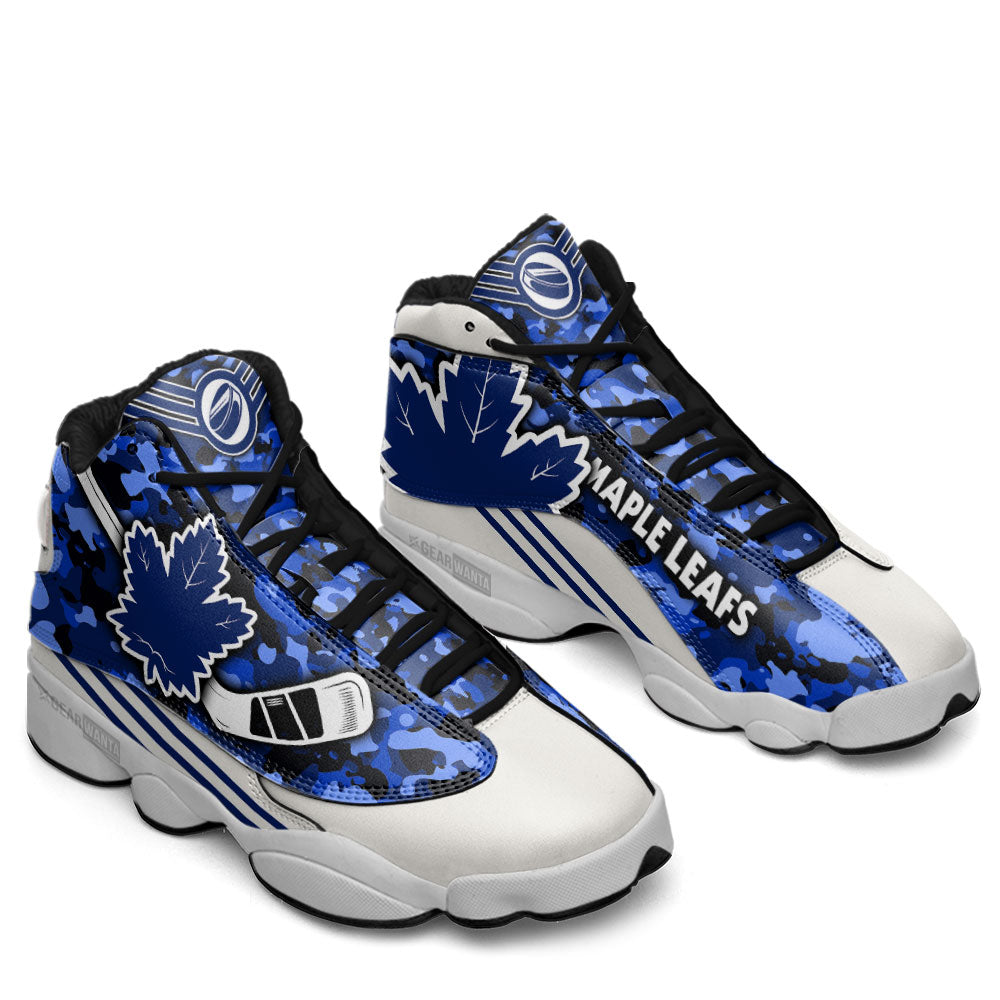 Toronto Maple Leafs J13 Sneakers Custom Shoes-Gear Wanta