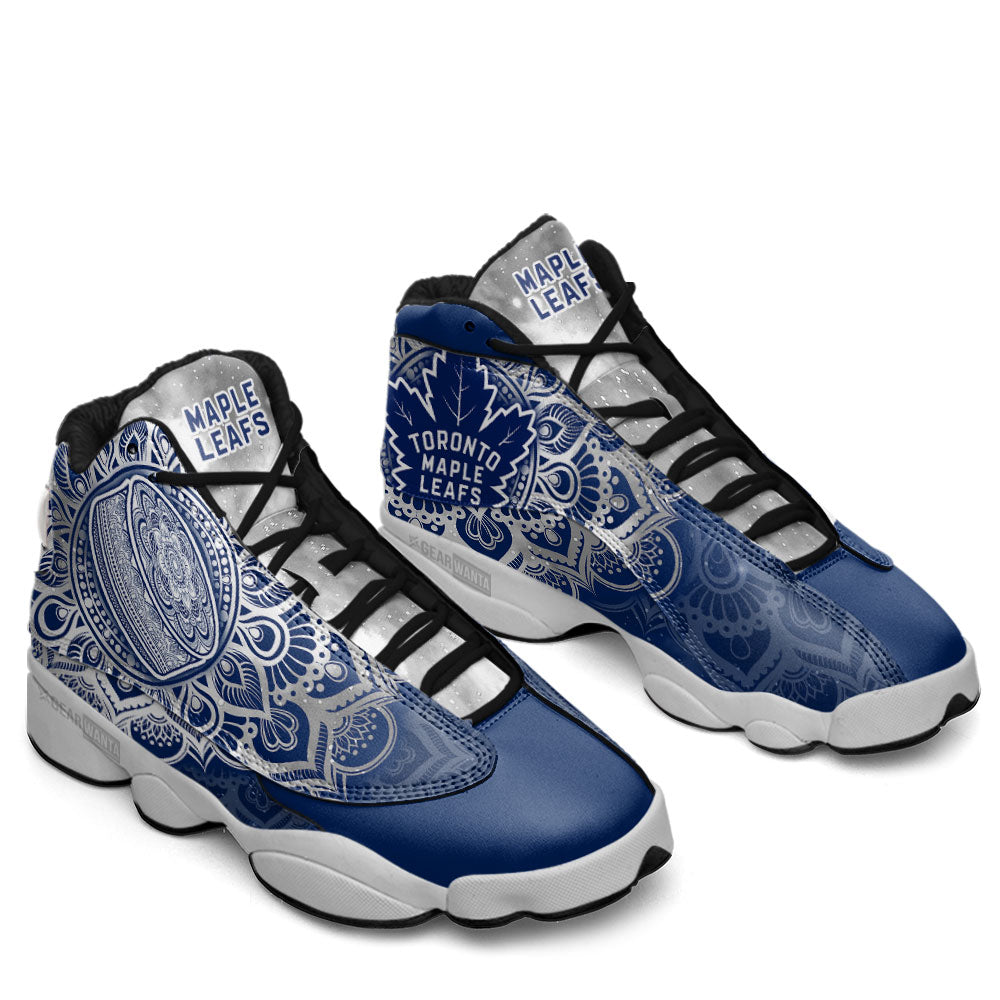 Toronto Maple Leafs J13 Sneakers Custom Shoes-Gear Wanta