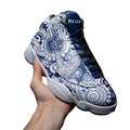 Toronto Maple Leafs J13 Sneakers Custom Shoes-Gear Wanta