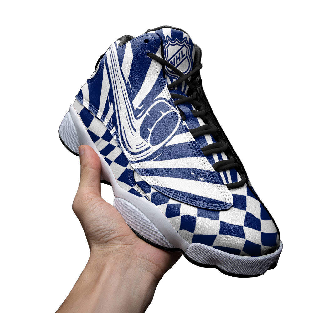 Toronto Maple Leafs J13 Sneakers Sport Custom Shoes-Gear Wanta