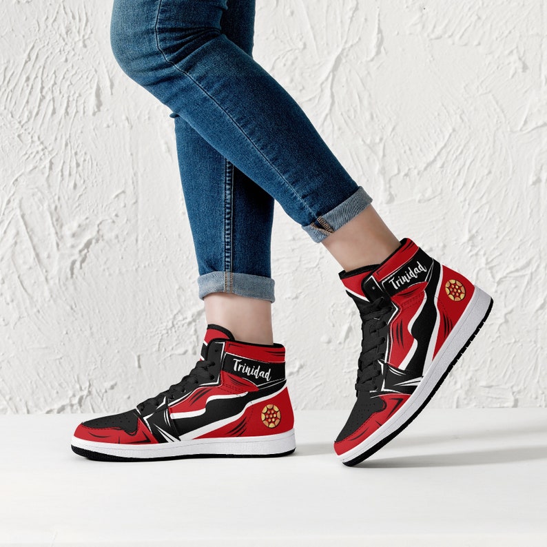 Trinidad & Tobago Flag JD1 High Top Shoes 