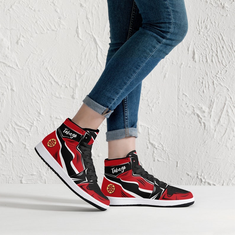 Trinidad & Tobago Flag JD1 High Top Shoes 