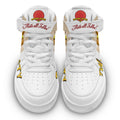 Tweety Air Mid Shoes Custom Looney Tunes Sneakers-Gear Wanta