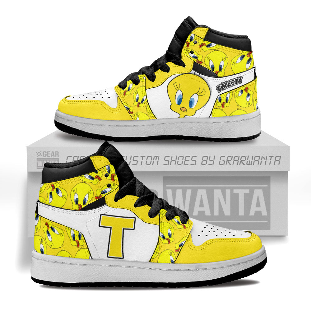 Tweety Kid J1s Sneakers Cartoon Collection - Gearwanta.com