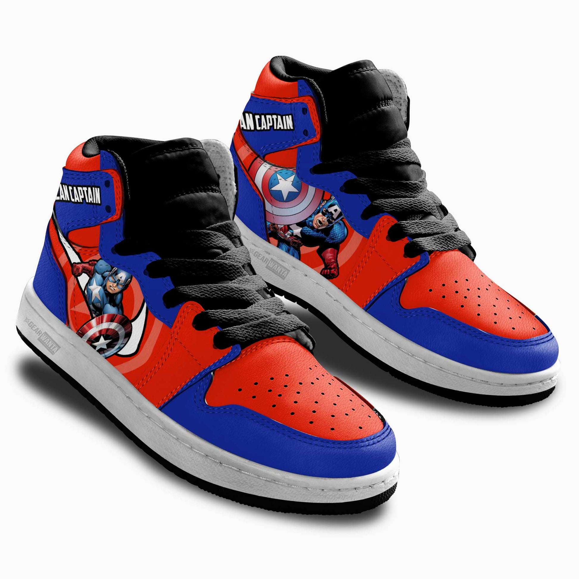 US Captain Kid Sneakers Custom-Gear Wanta