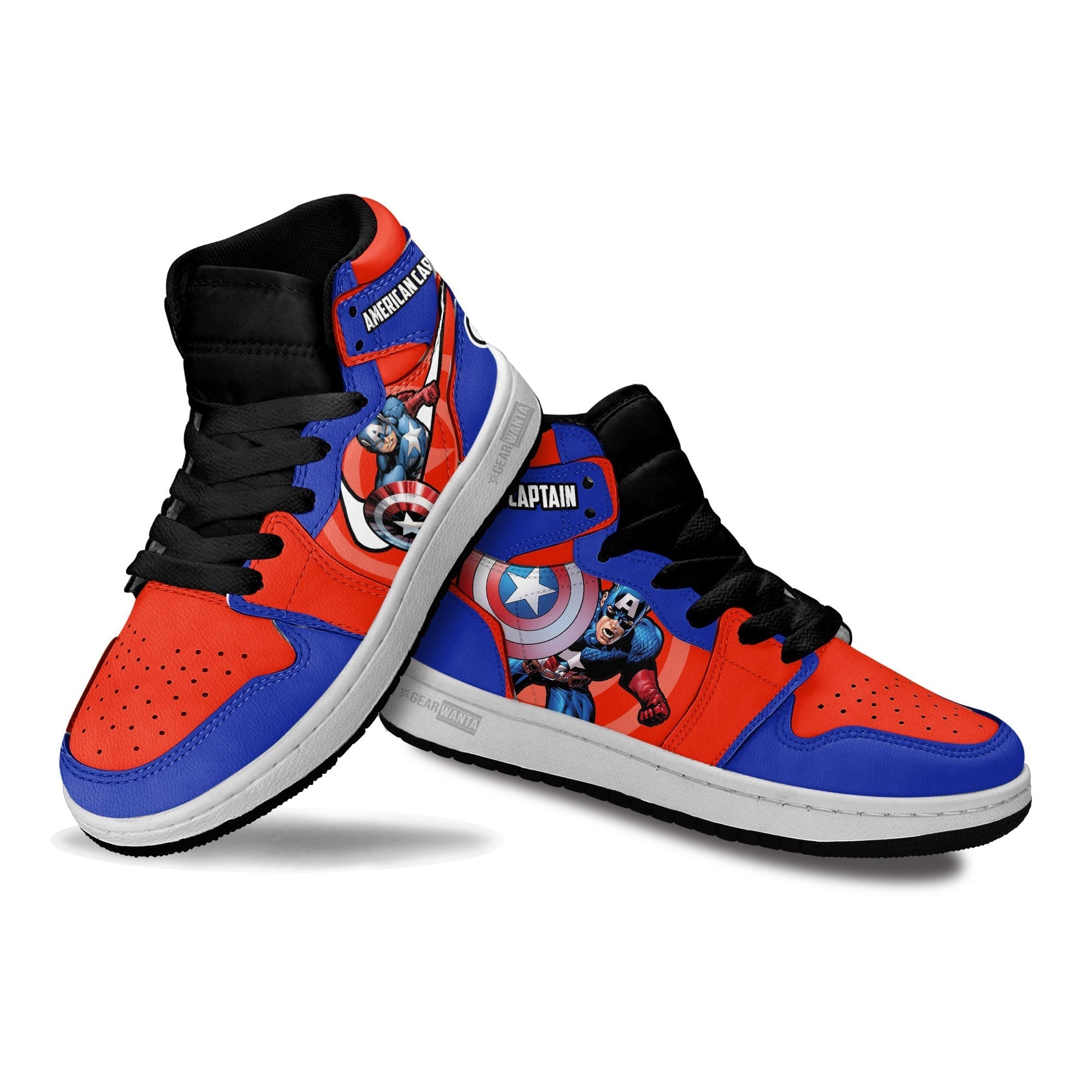 US Captain Kid Sneakers Custom-Gear Wanta