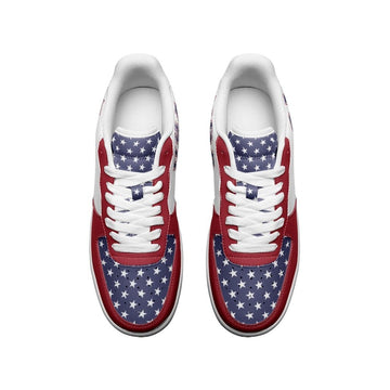 USA Flag Air Force Shoes Custom Country