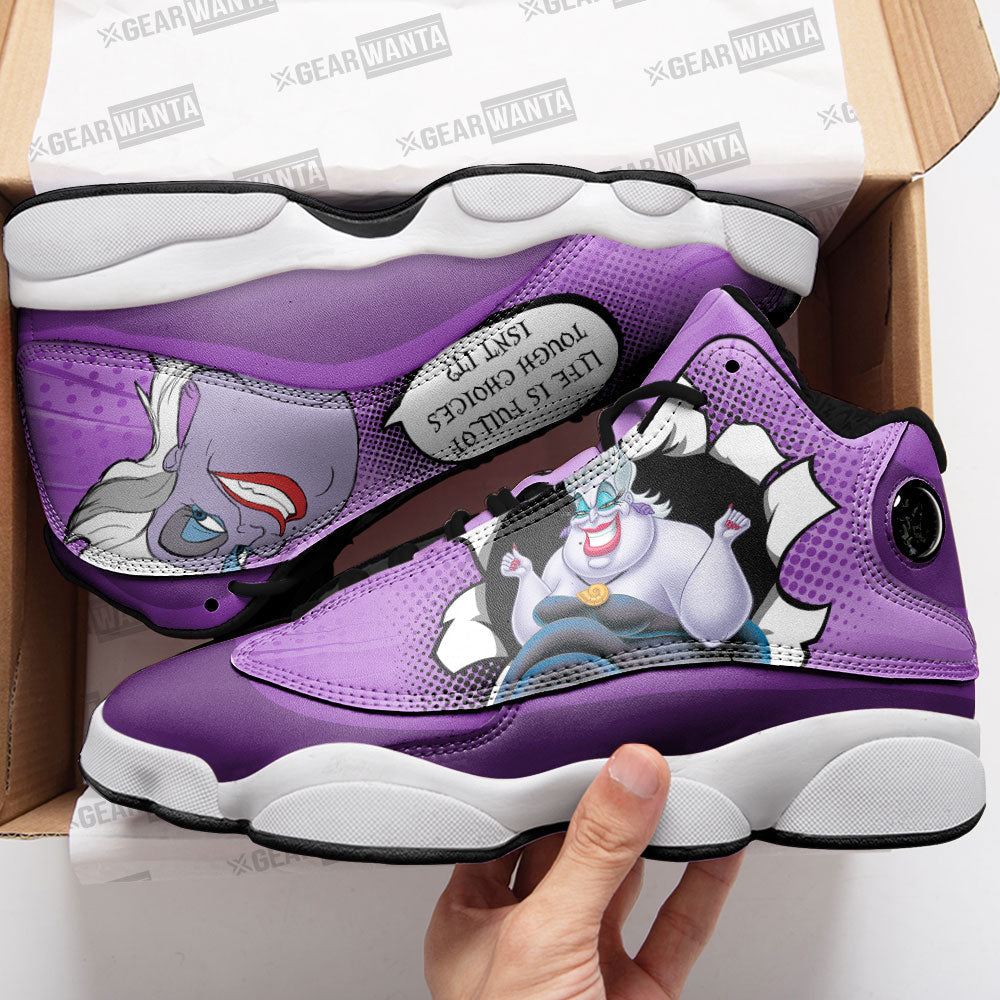 Ursula J13 Sneakers Custom Comic Style Shoes-Gear Wanta