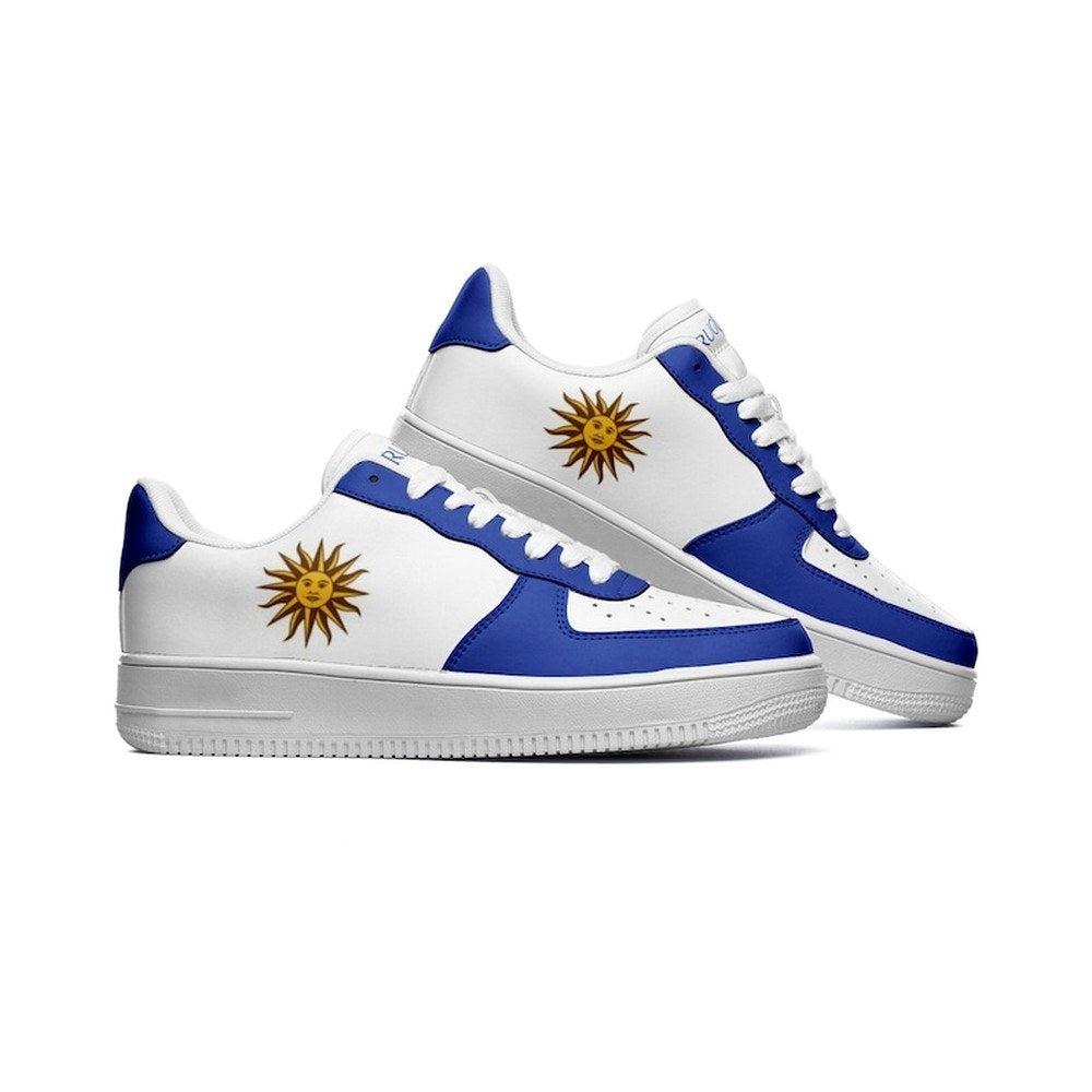 Uruguay Flag Air Force Shoes Custom Country