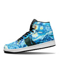 Van Gogh Starry Night J1 Shoes Custom- gearwanta.com