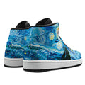 Van Gogh Starry Night J1 Shoes Custom- gearwanta.com
