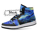 Van Gogh Starry Night JD1 High Top Shoes 