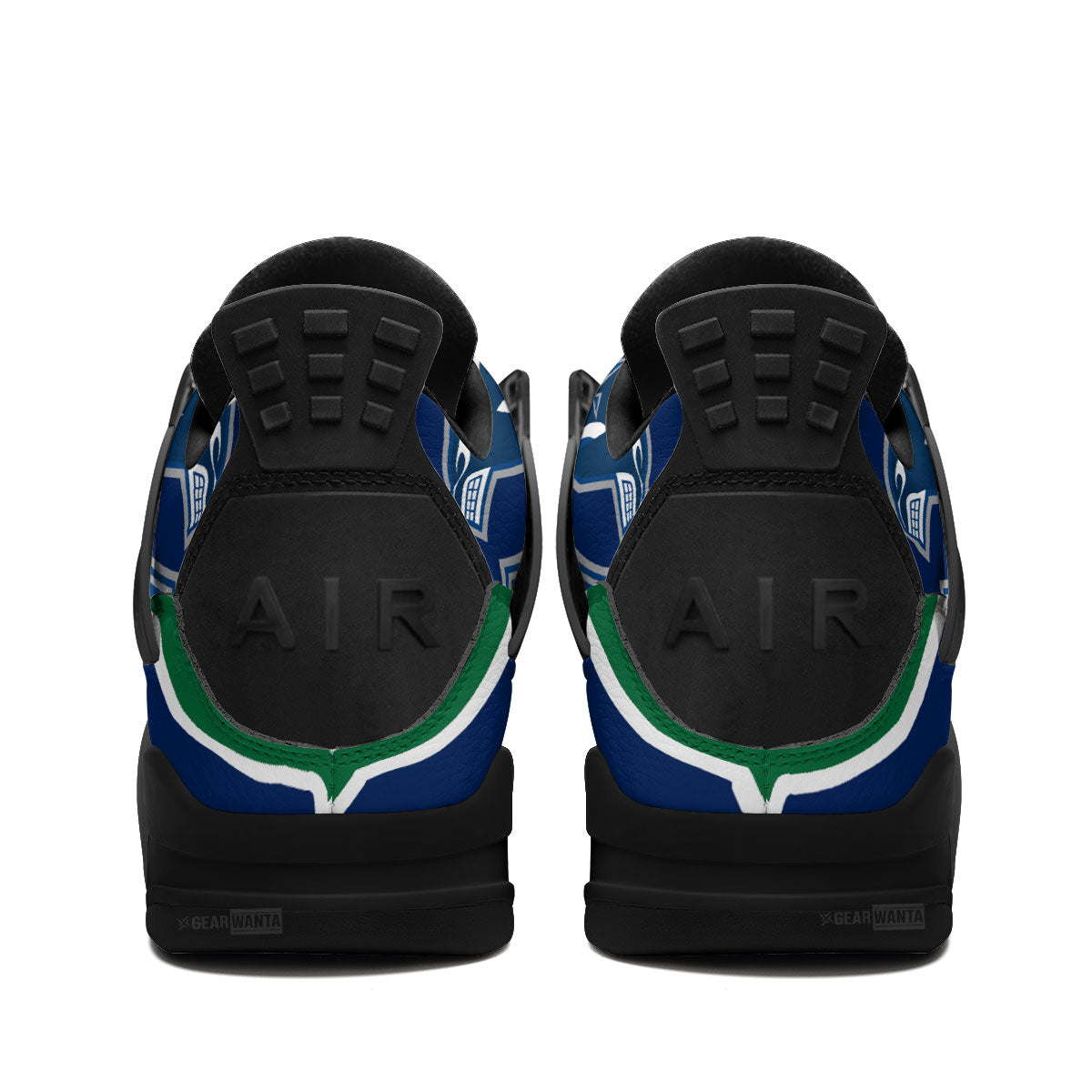 Vancouver Canucks Aj4 Sneakers Custom Shoes-Gear Wanta