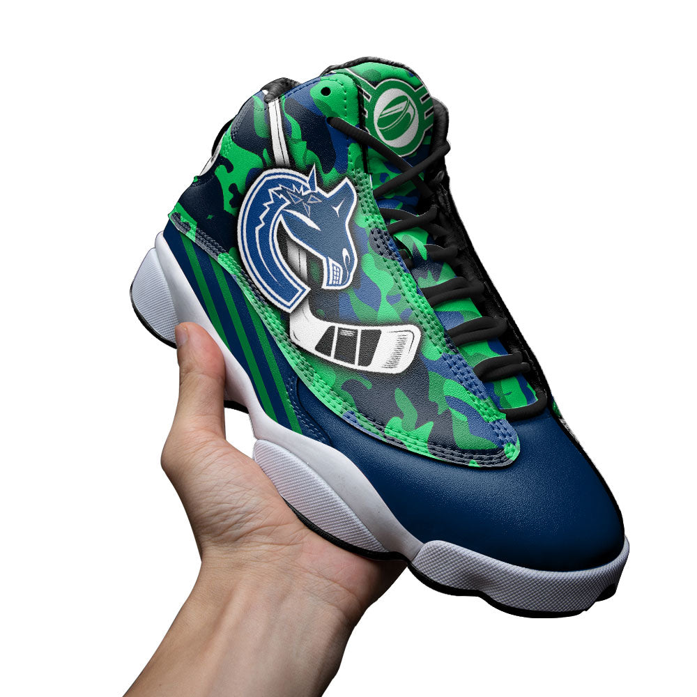 Vancouver Canucks J13 Sneakers Custom Shoes-Gear Wanta