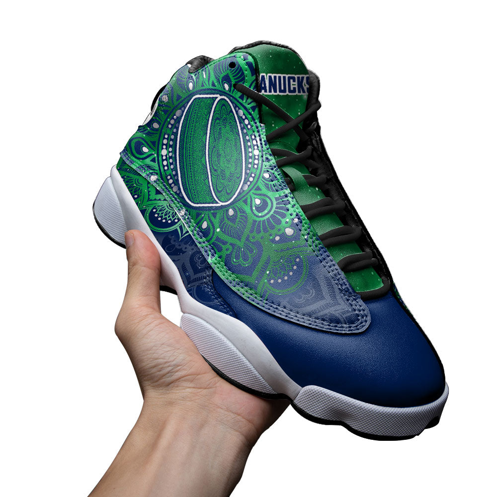 Vancouver Canucks J13 Sneakers Custom Shoes-Gear Wanta