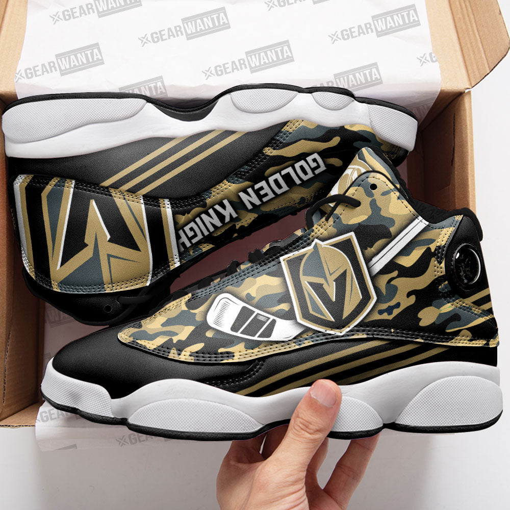 Vegas Golden Knights J13 Sneakers Custom Shoes-Gear Wanta