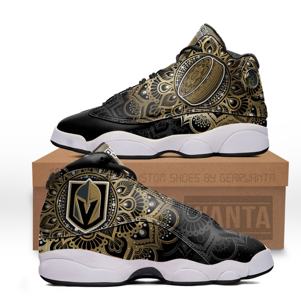 Vegas Golden Knights J13 Sneakers Custom Shoes-Gear Wanta