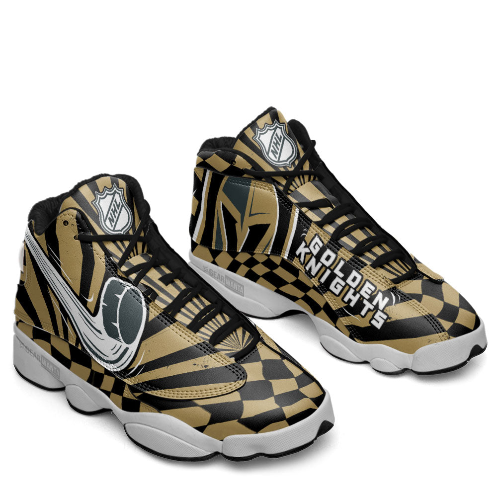 Vegas Golden Knights J13 Sneakers Sport Custom Shoes-Gear Wanta