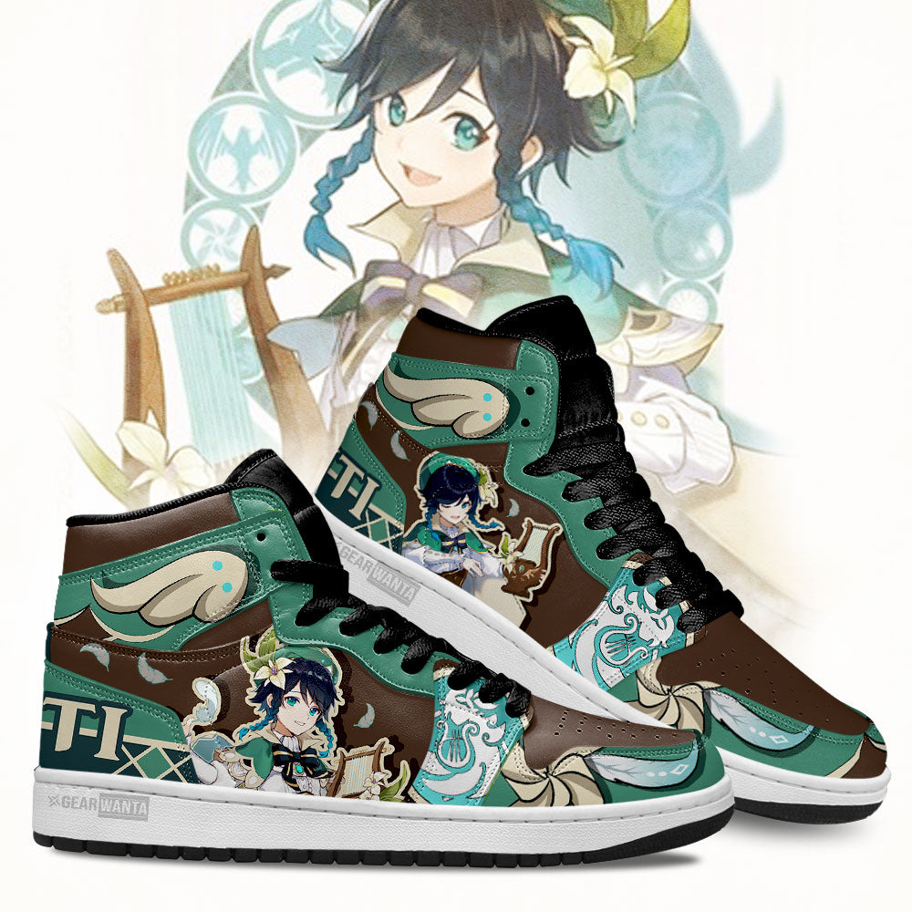 Venti Genshin Shoes Custom For Fans Sneakers TT19-Gear Wanta