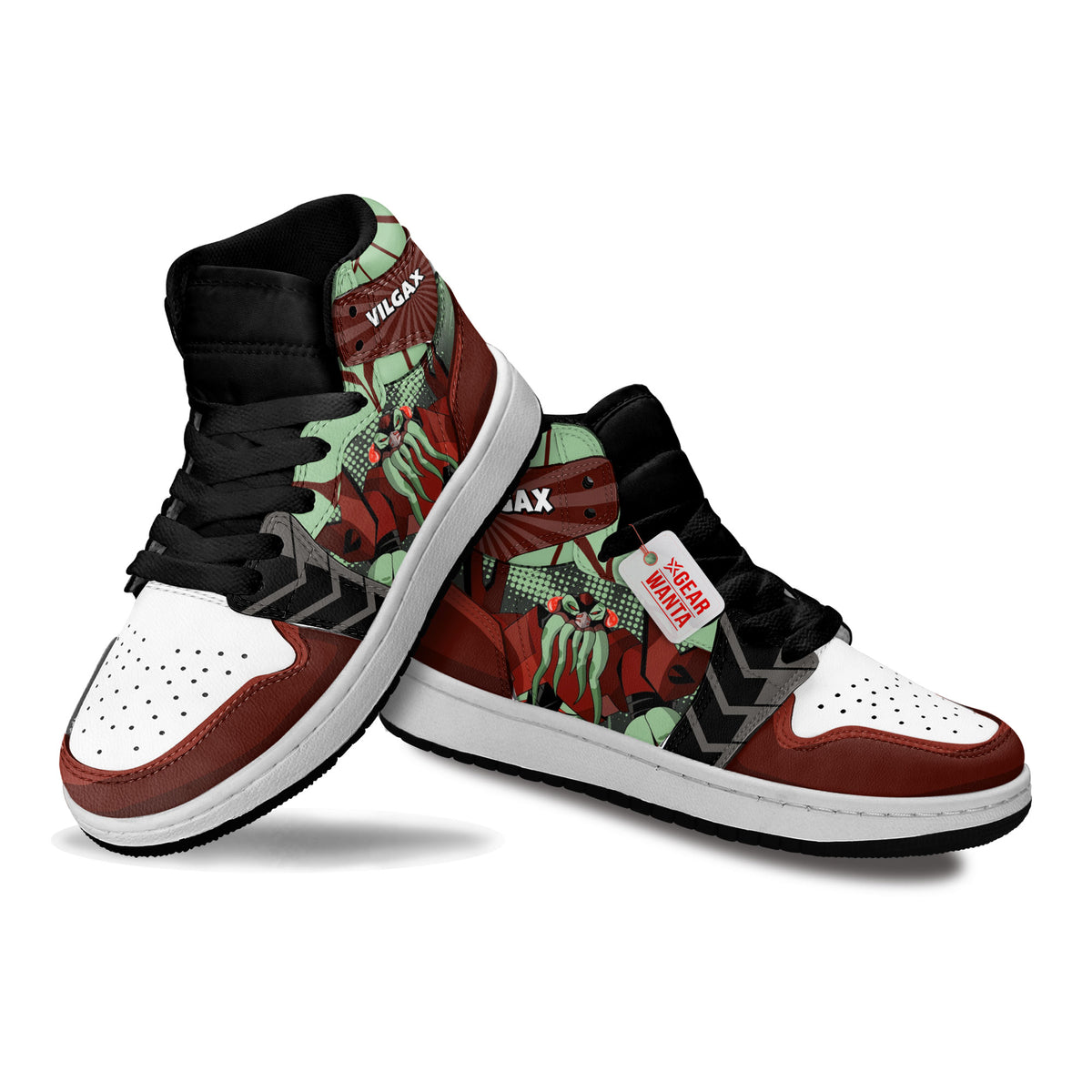 Vilgax Kid J1s Sneakers Cartoon Collection - Gearwanta.com