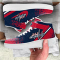 W Capitals Air Mid Shoes Custom Hockey Sneakers Fans-Gear Wanta