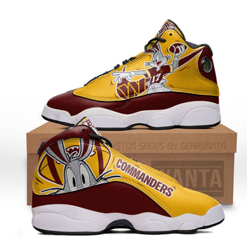 WA commanders J13 SneakersCustom Shoes-Gear Wanta