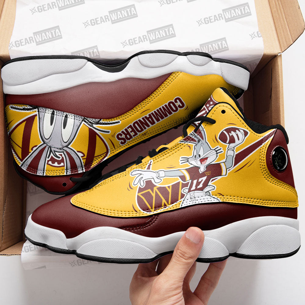 WA commanders J13 SneakersCustom Shoes-Gear Wanta