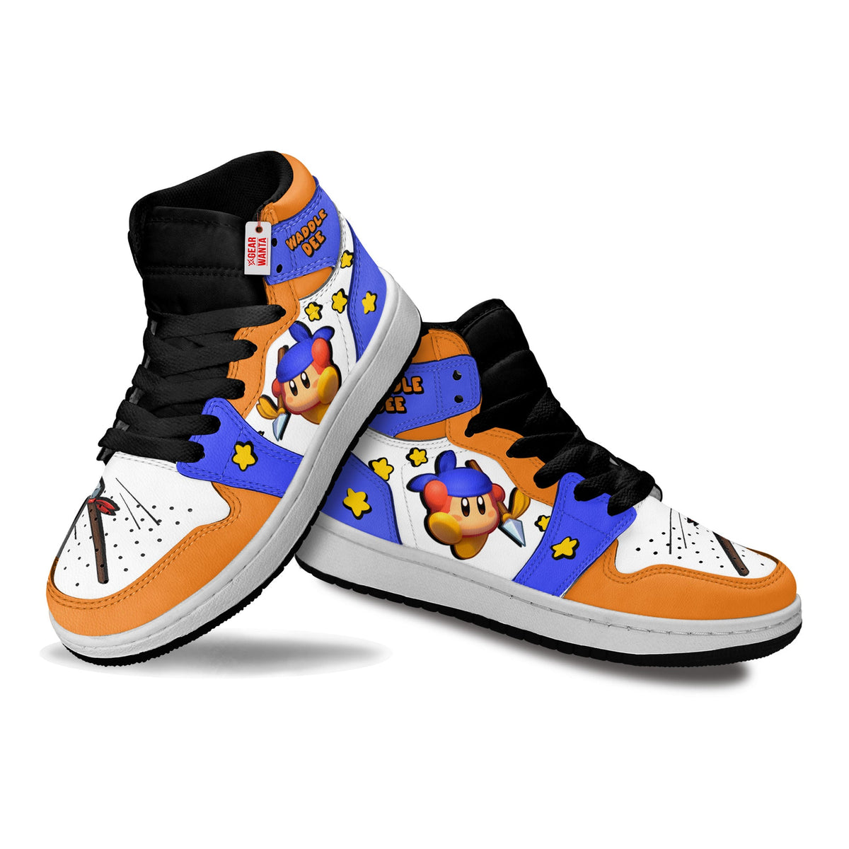Waddle Dee Kirby Kid Sneakers Custom For Kids-Gear Wanta