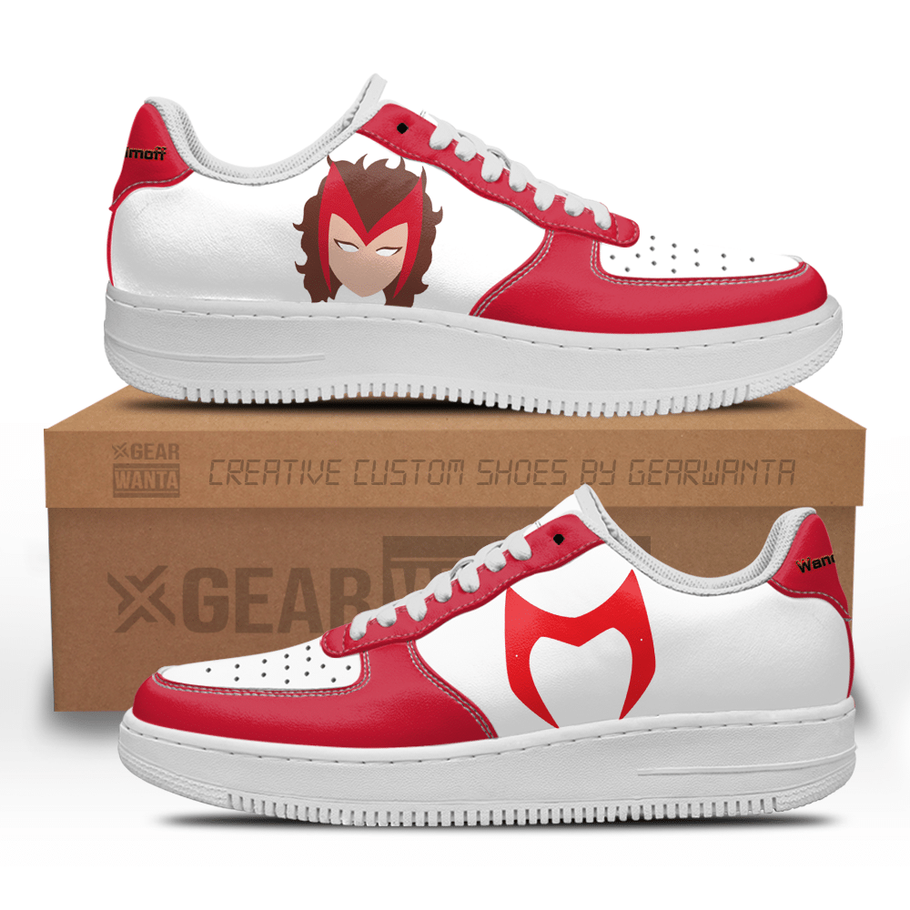 Wanda Maximoff Super Hero Custom Air Sneakers QD22-Gear Wanta