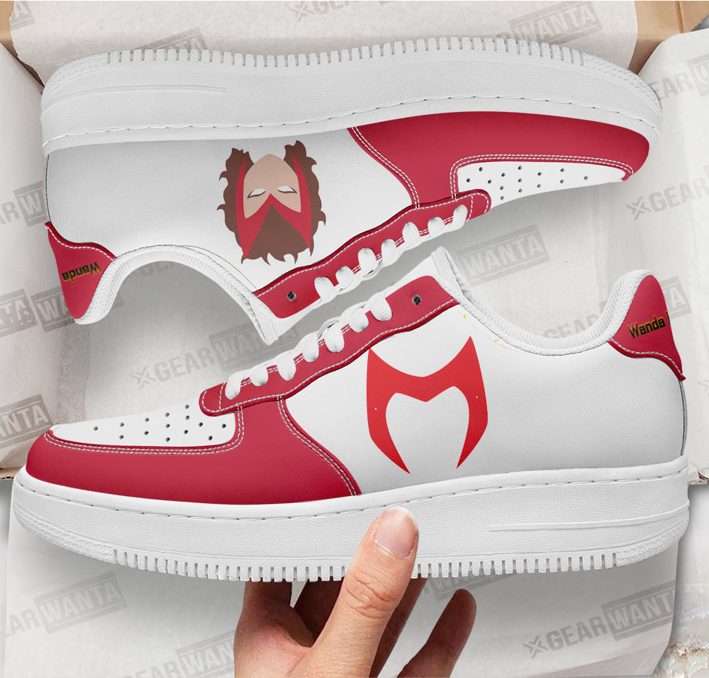 Wanda Maximoff Super Hero Custom Air Sneakers QD22-Gear Wanta