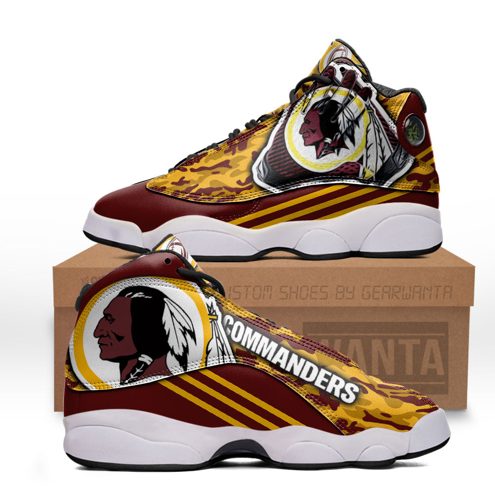 Washington Commanders J13 Sneakers Custom Shoes-Gear Wanta