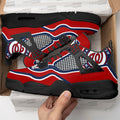 Washington Nationals Aj4 Sneakers Custom Shoes-Gear Wanta