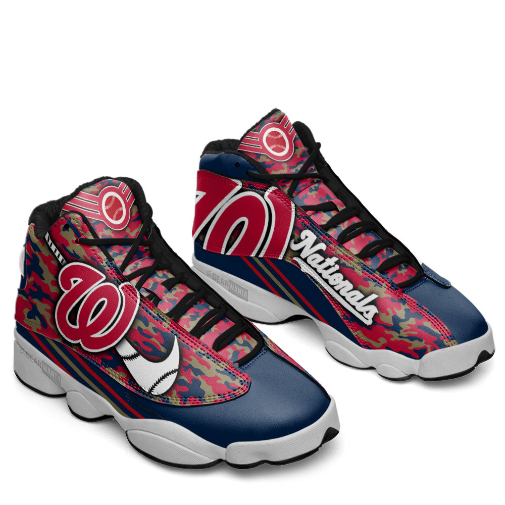 Washington Nationals J13 Sneakers Custom Shoes-Gear Wanta