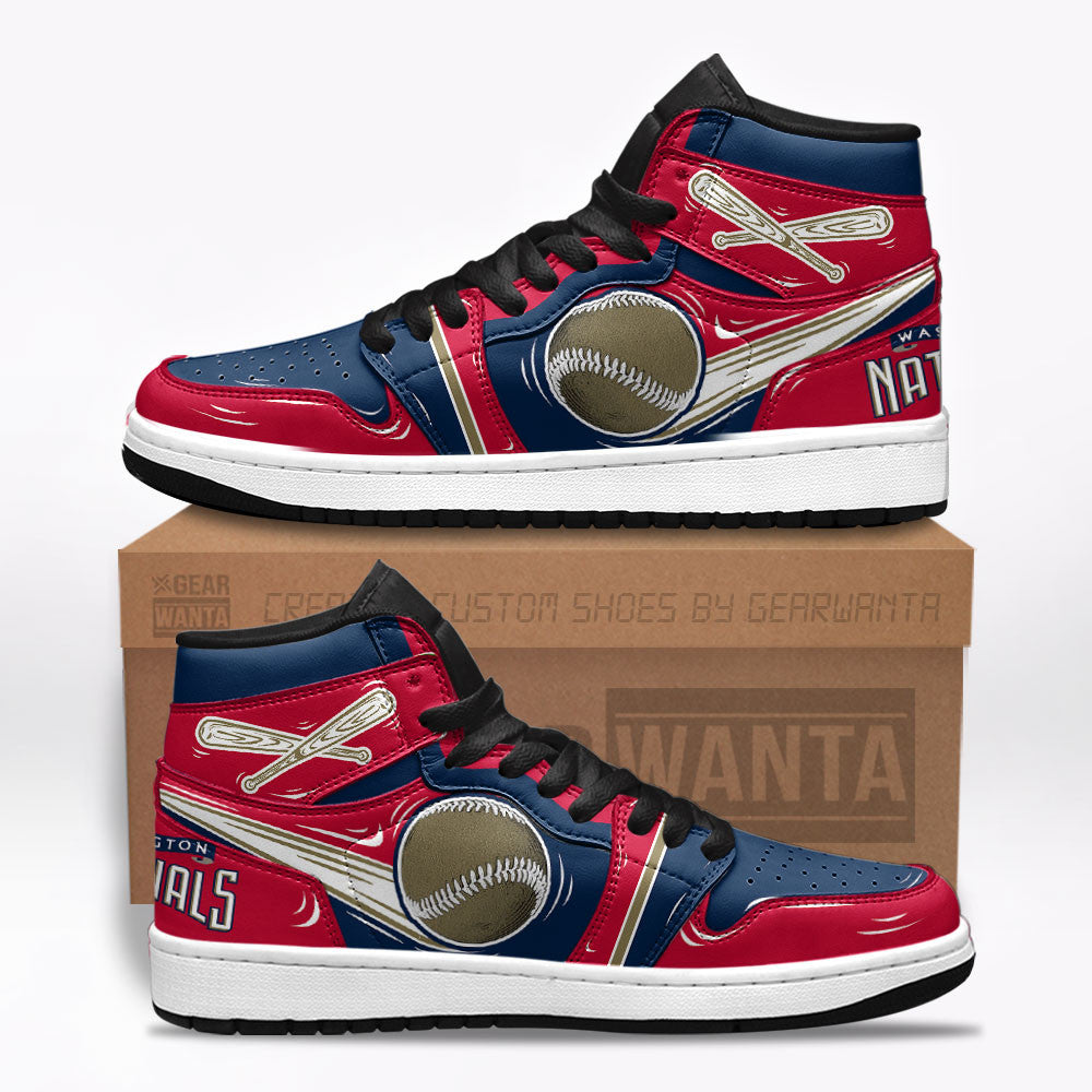 Washington Nationals Shoes Custom Gifts Idea For Fans TT13-Gear Wanta