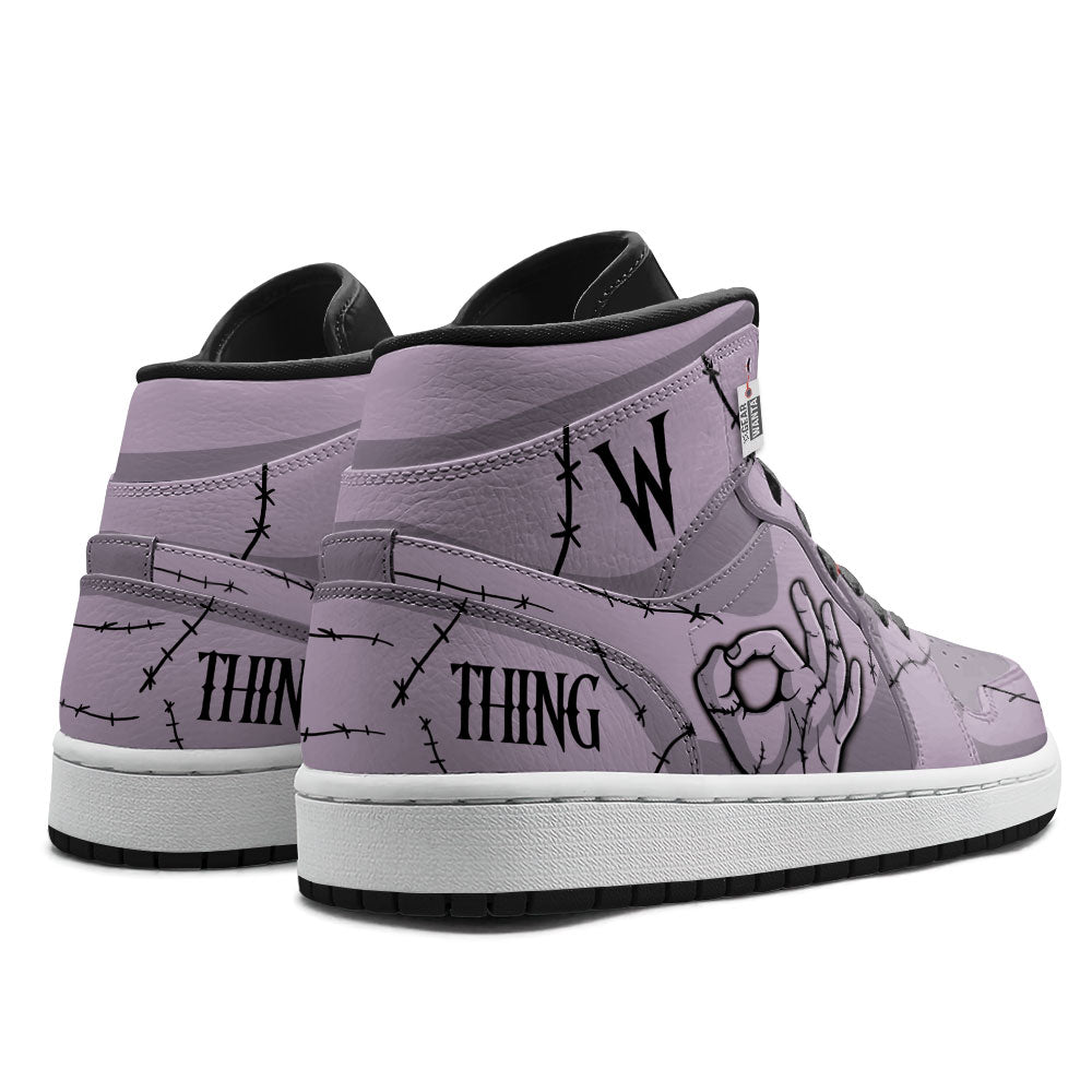 Wednesday Thing Hand J1 Shoes Custom- gearwanta.com