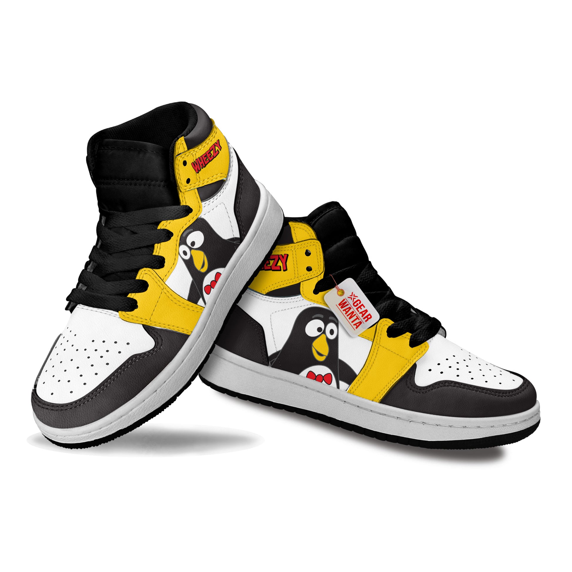 Wheezy Kid J1s Sneakers Personalized Cartoon Collection - Gearwanta.com