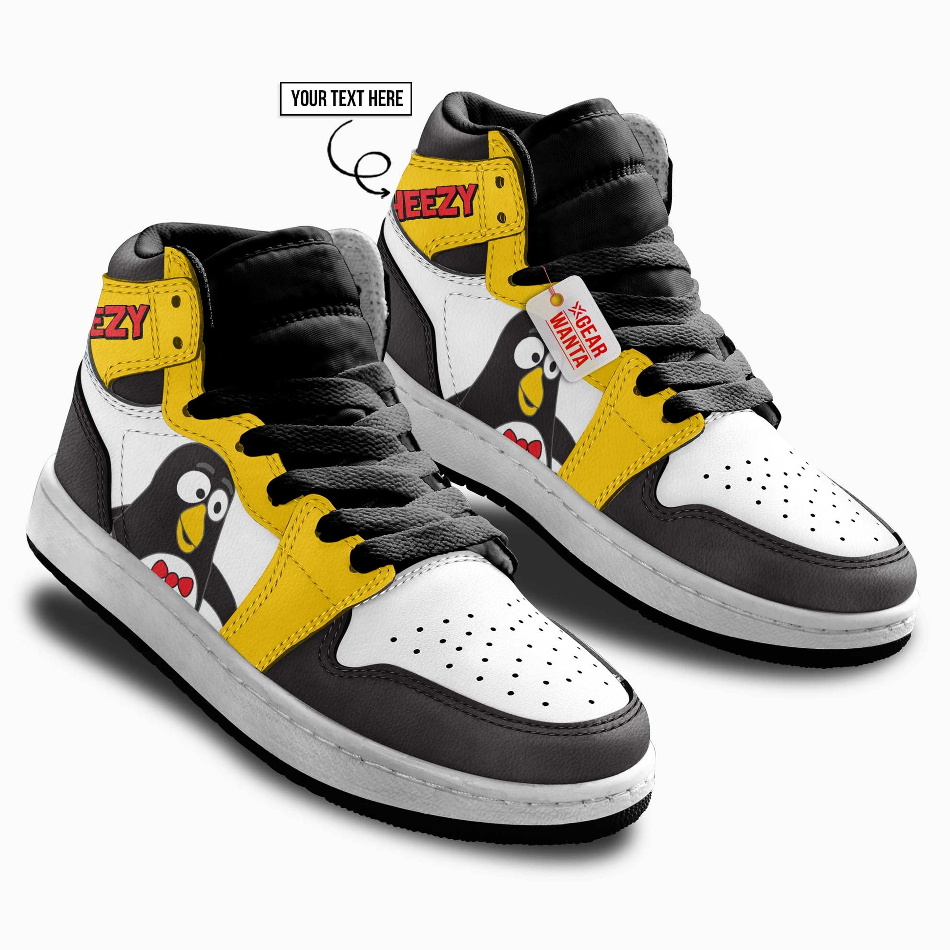 Wheezy Kid J1s Sneakers Personalized Cartoon Collection - Gearwanta.com