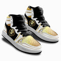 White Ranger Mighty Morphin Kid Sneakers Custom For Kids-Gear Wanta
