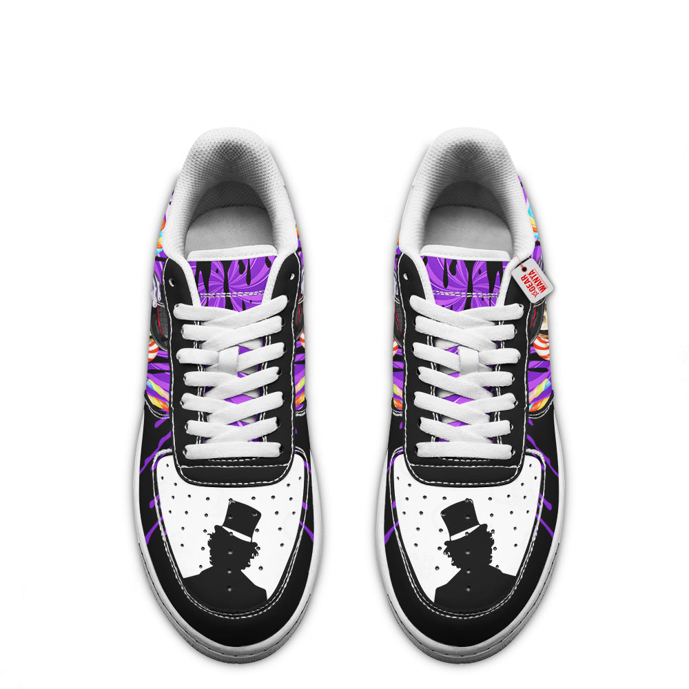 Willy Wonka Custom Air Sneakers PT21-Gear Wanta