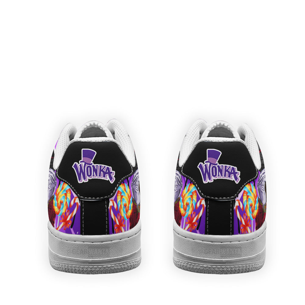 Willy Wonka Custom Air Sneakers PT21-Gear Wanta